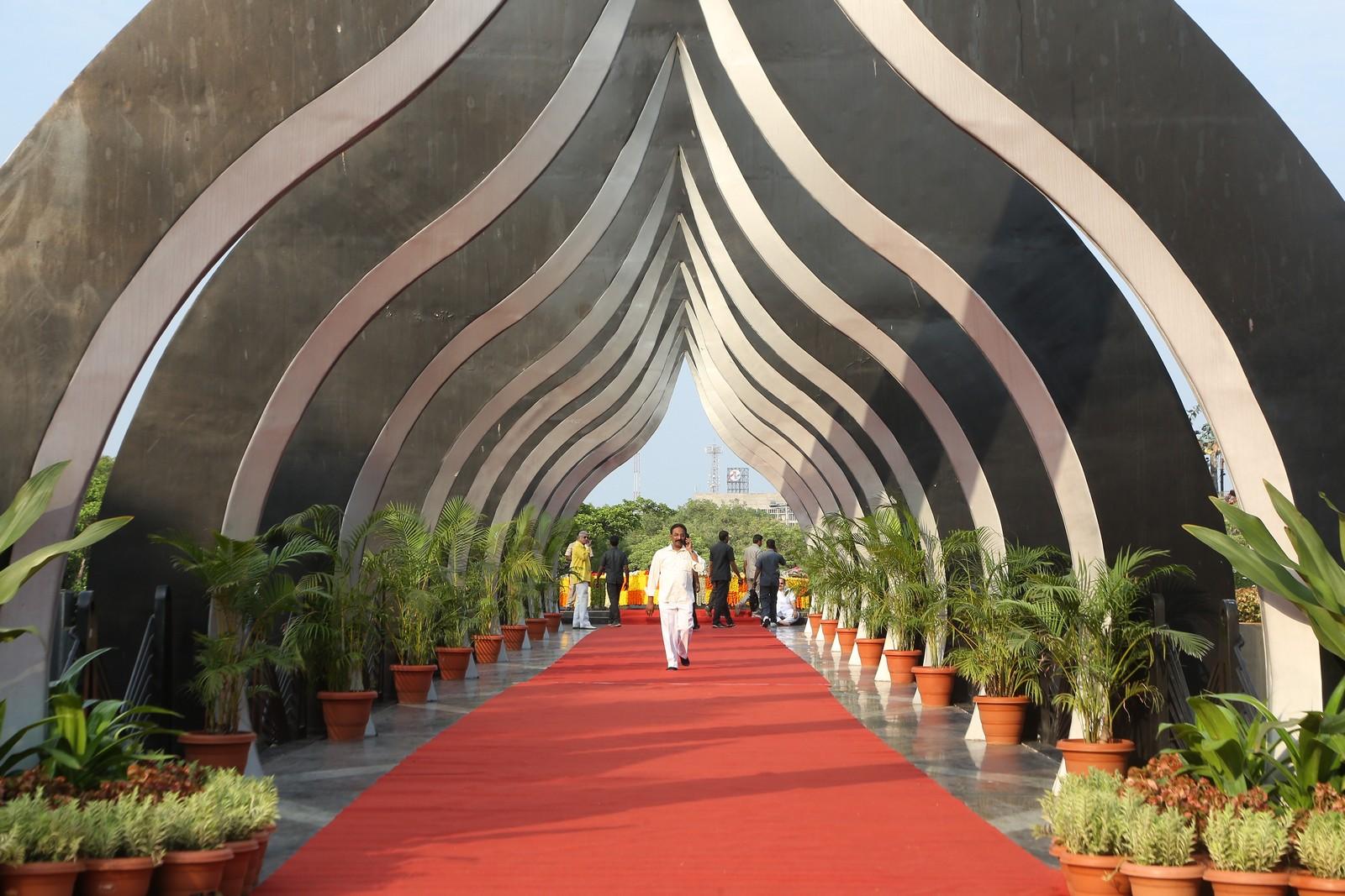 Nandamuri Family at NTR Ghat