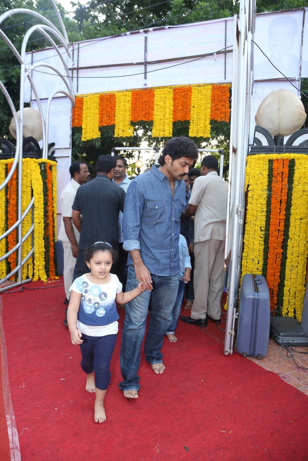 Nandamuri Family at NTR Ghat