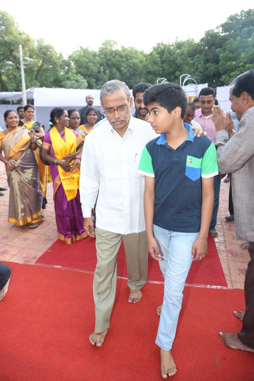 Nandamuri Family at NTR Ghat