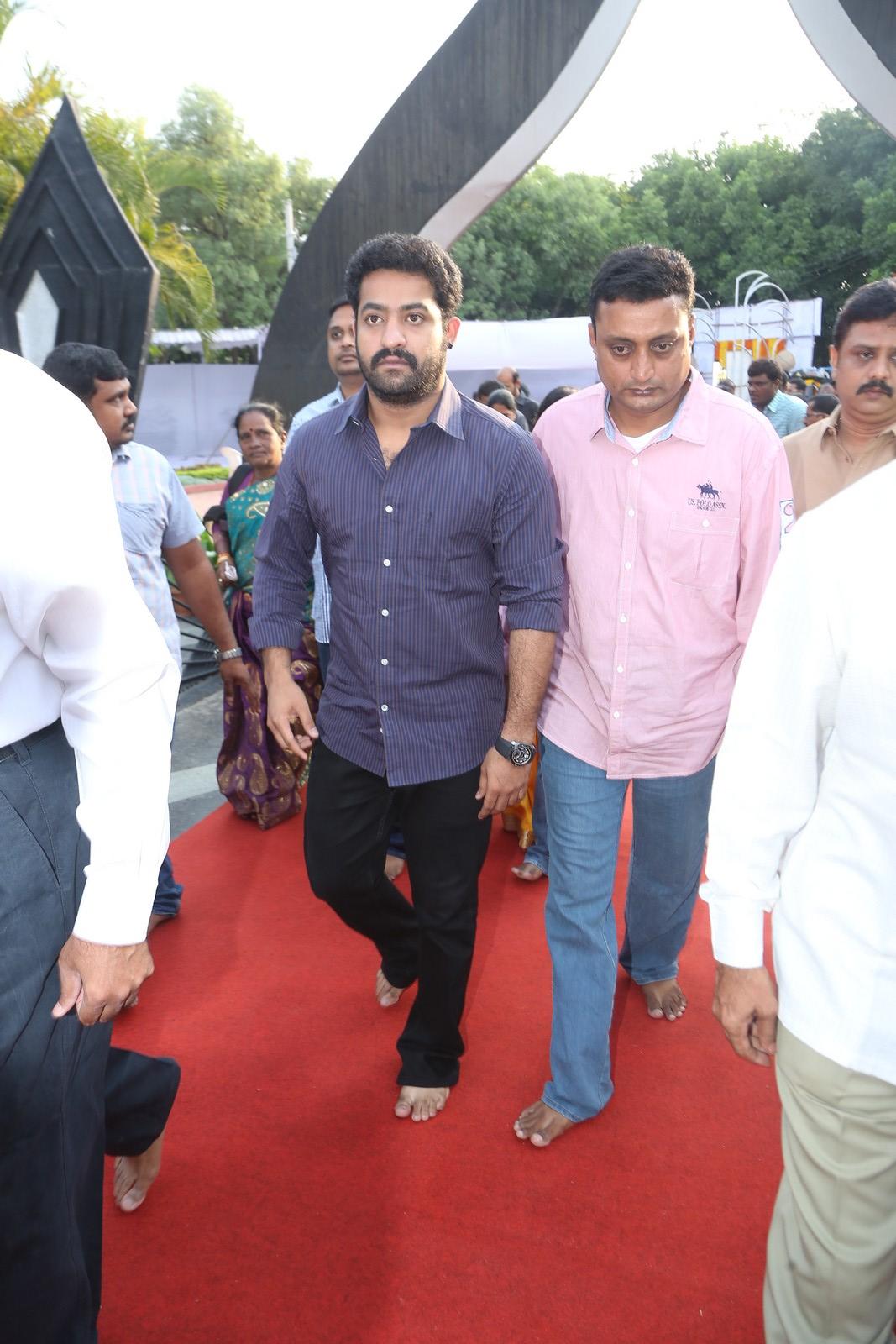 Nandamuri Family at NTR Ghat