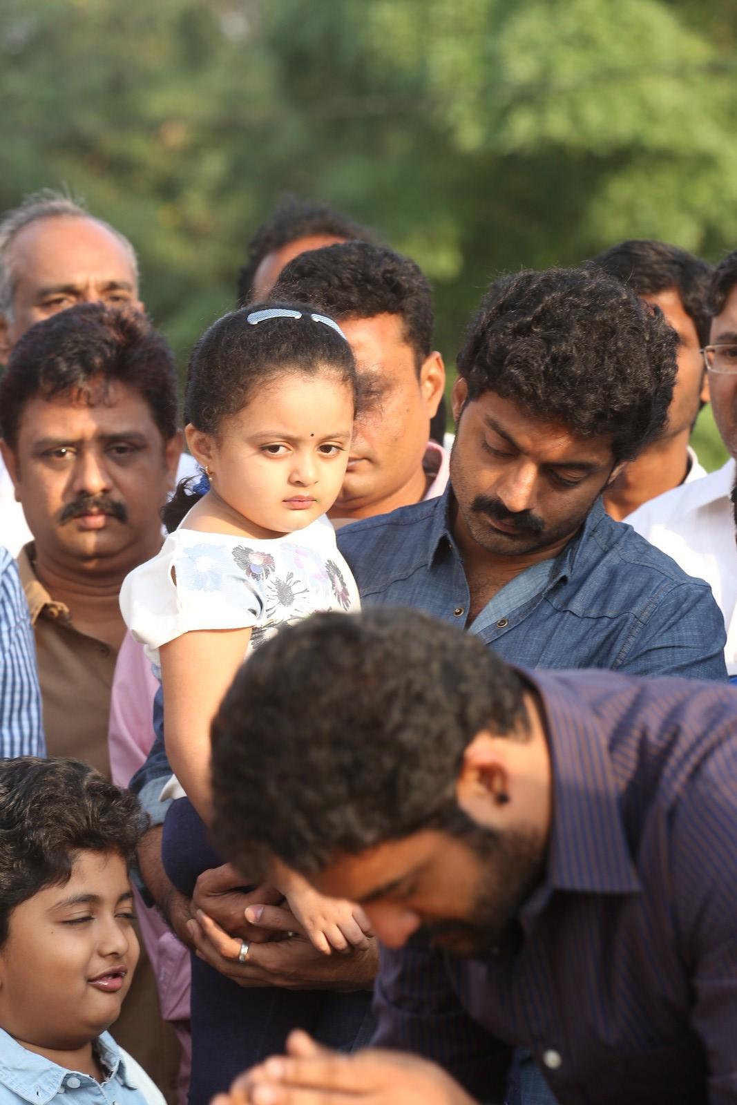 Nandamuri Family at NTR Ghat