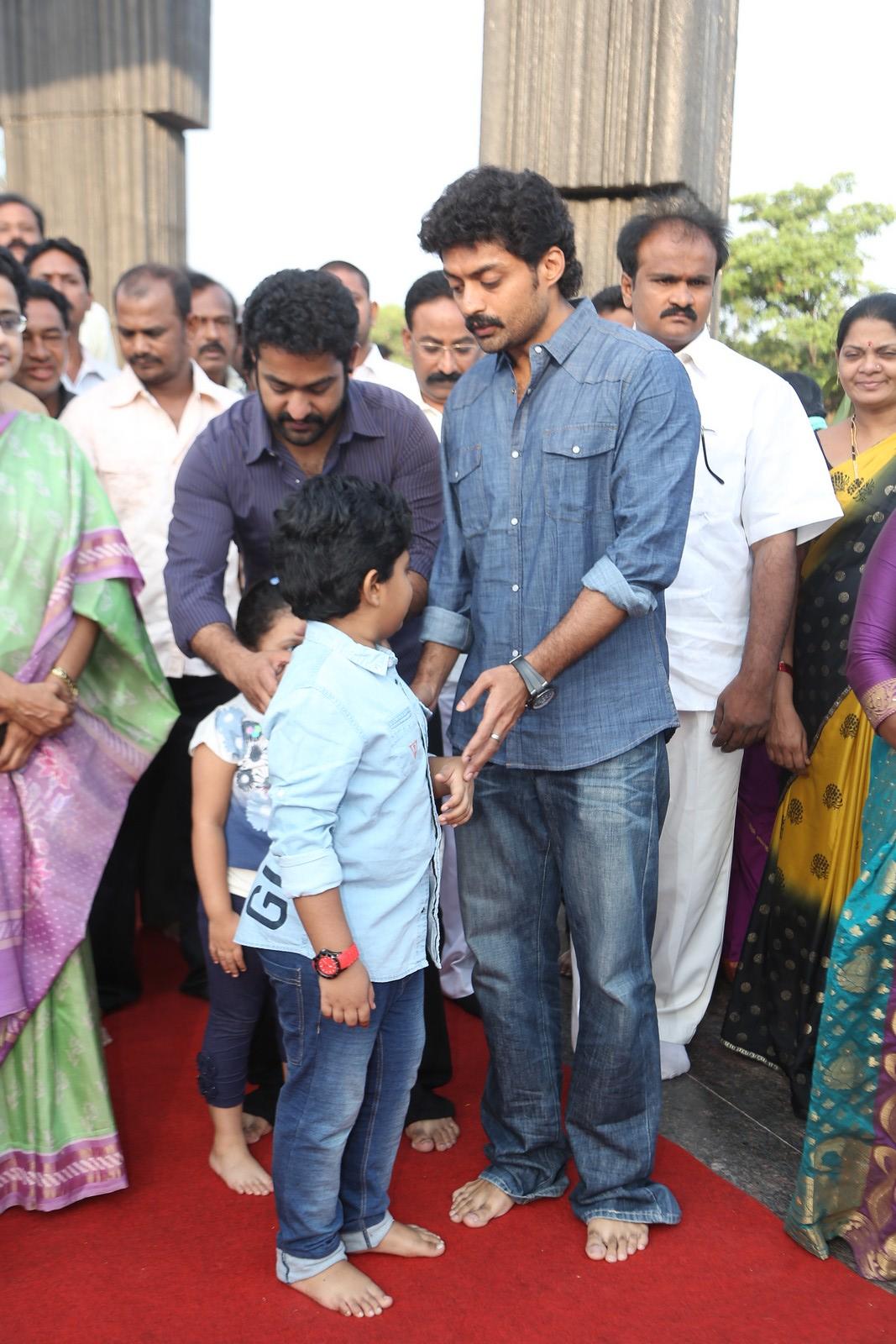 Nandamuri Family at NTR Ghat