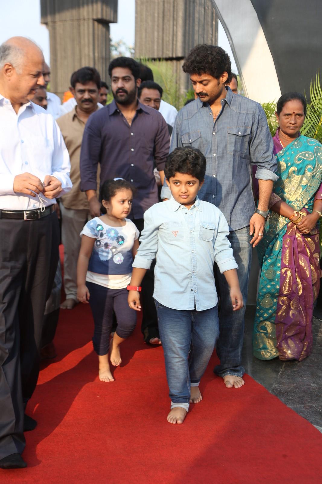 Nandamuri Family at NTR Ghat