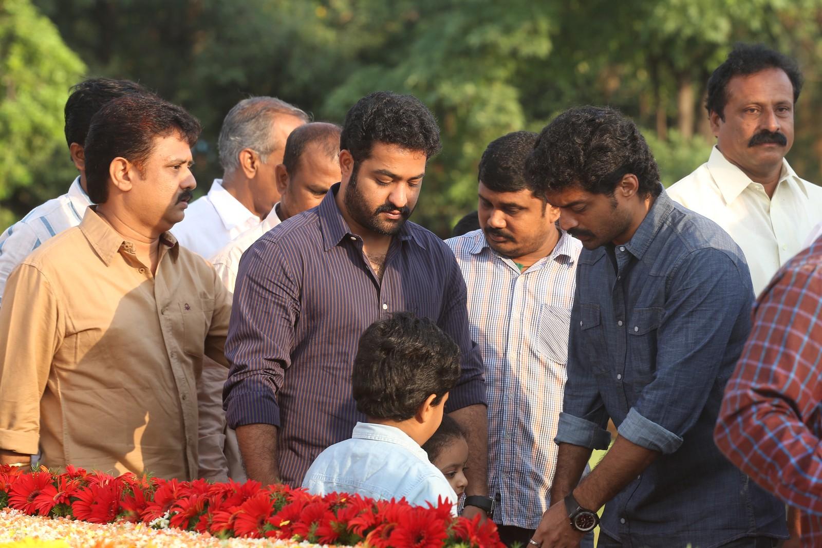 Nandamuri Family at NTR Ghat