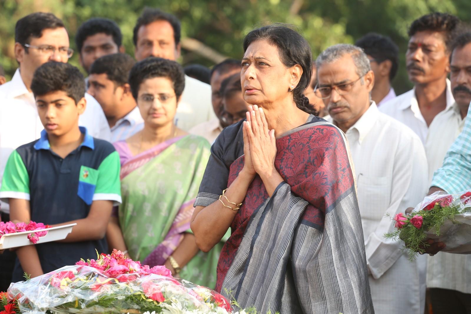 Nandamuri Family at NTR Ghat