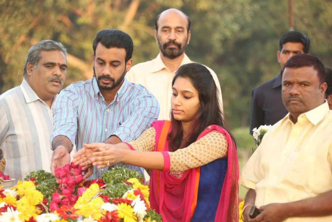 Nandamuri Family At NTR Ghat On NTR 19th Death Anniversary