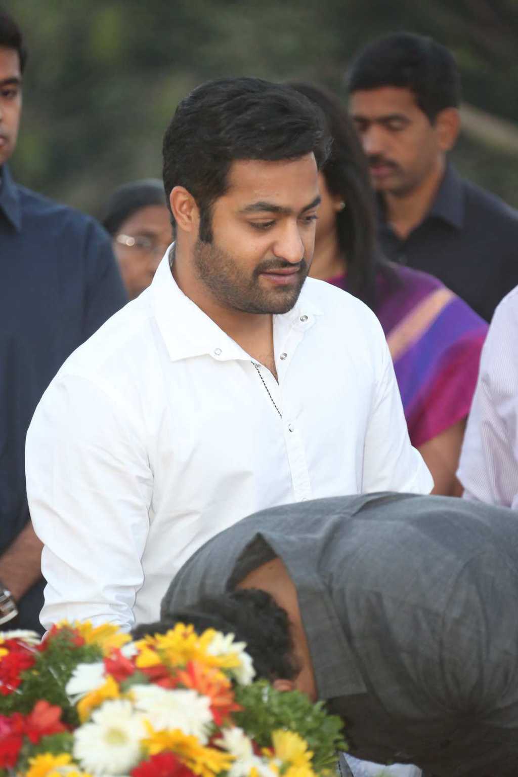 Nandamuri Family At NTR Ghat On NTR 19th Death Anniversary