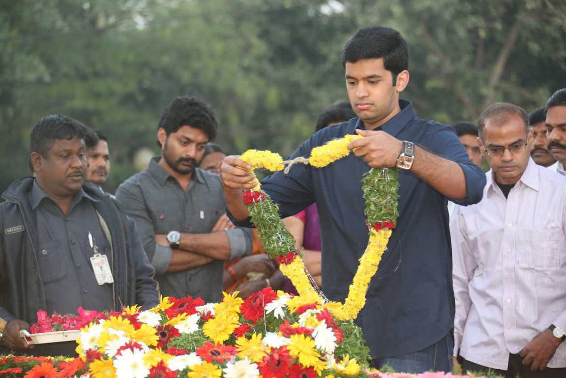 Nandamuri Family At NTR Ghat On NTR 19th Death Anniversary