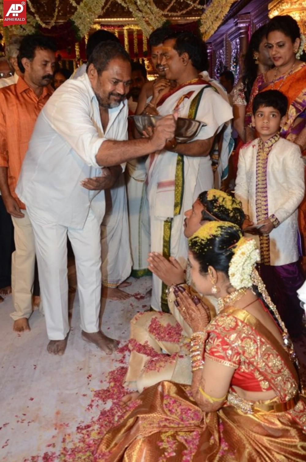 Nandamuri Mohana Krishnas Daughter Marriage Pics