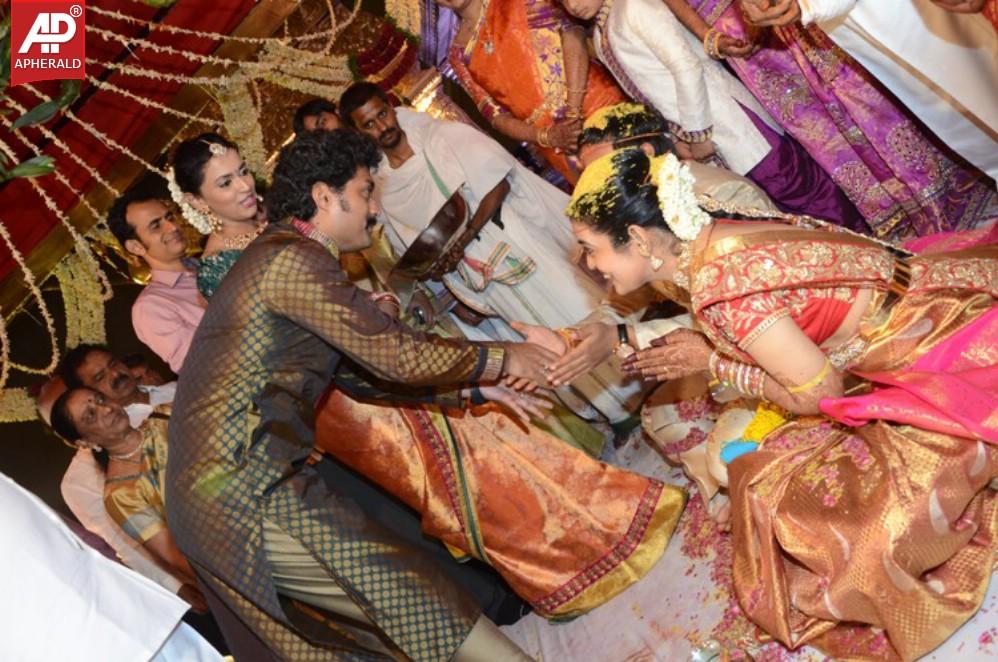 Nandamuri Mohana Krishnas Daughter Marriage Pics
