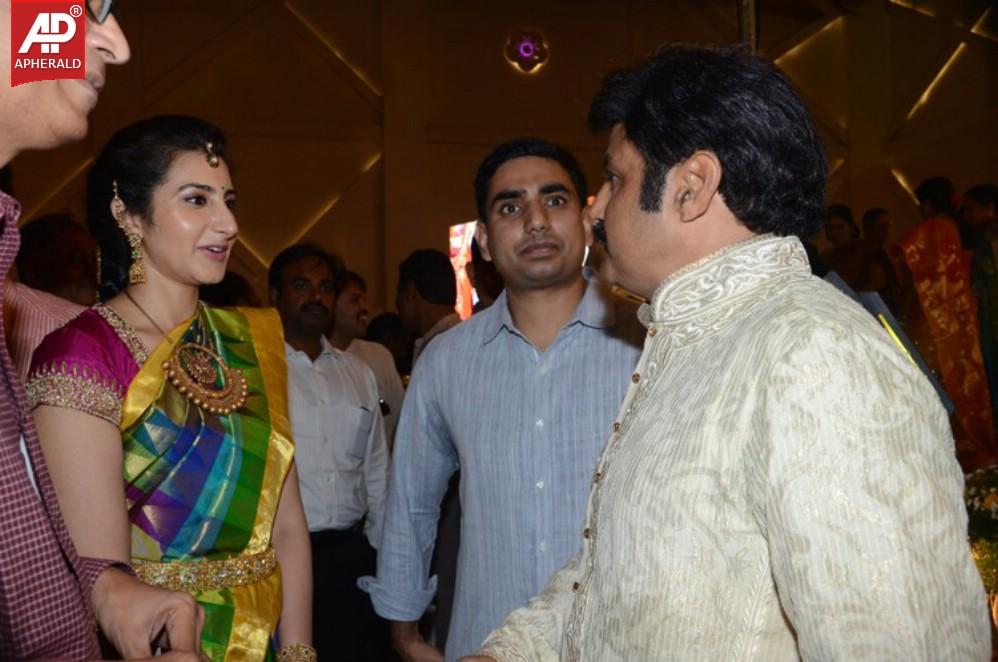 Nandamuri Mohana Krishnas Daughter Marriage Pics