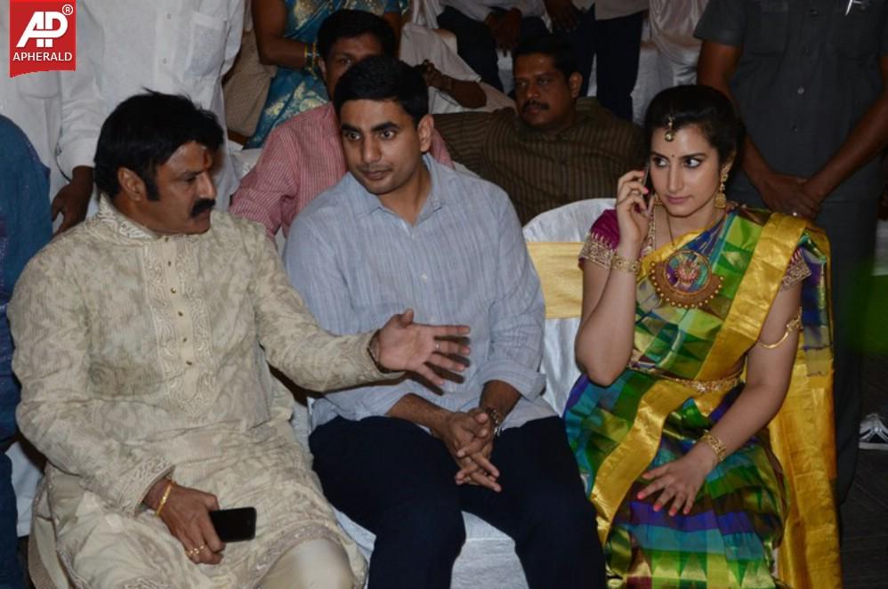 Nandamuri Mohana Krishnas Daughter Marriage Pics