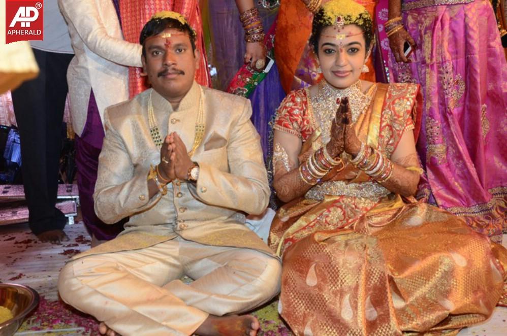 Nandamuri Mohana Krishnas Daughter Marriage Pics