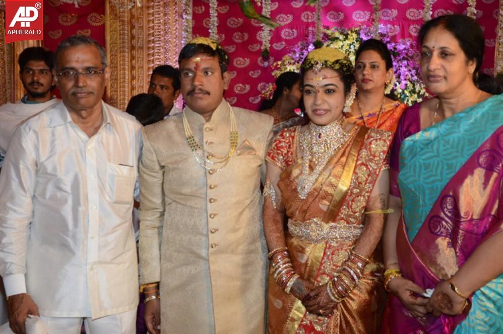 Nandamuri Mohana Krishnas Daughter Marriage Pics
