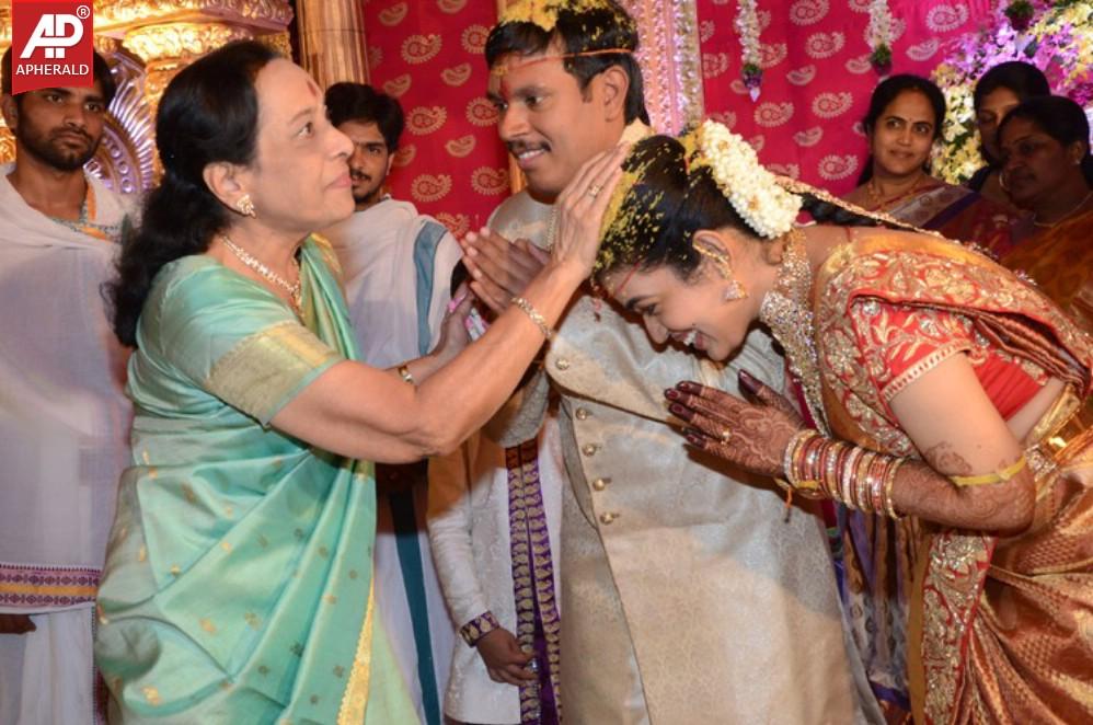Nandamuri Mohana Krishnas Daughter Marriage Pics