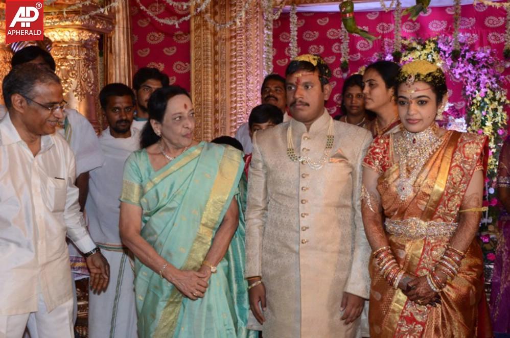 Nandamuri Mohana Krishnas Daughter Marriage Pics