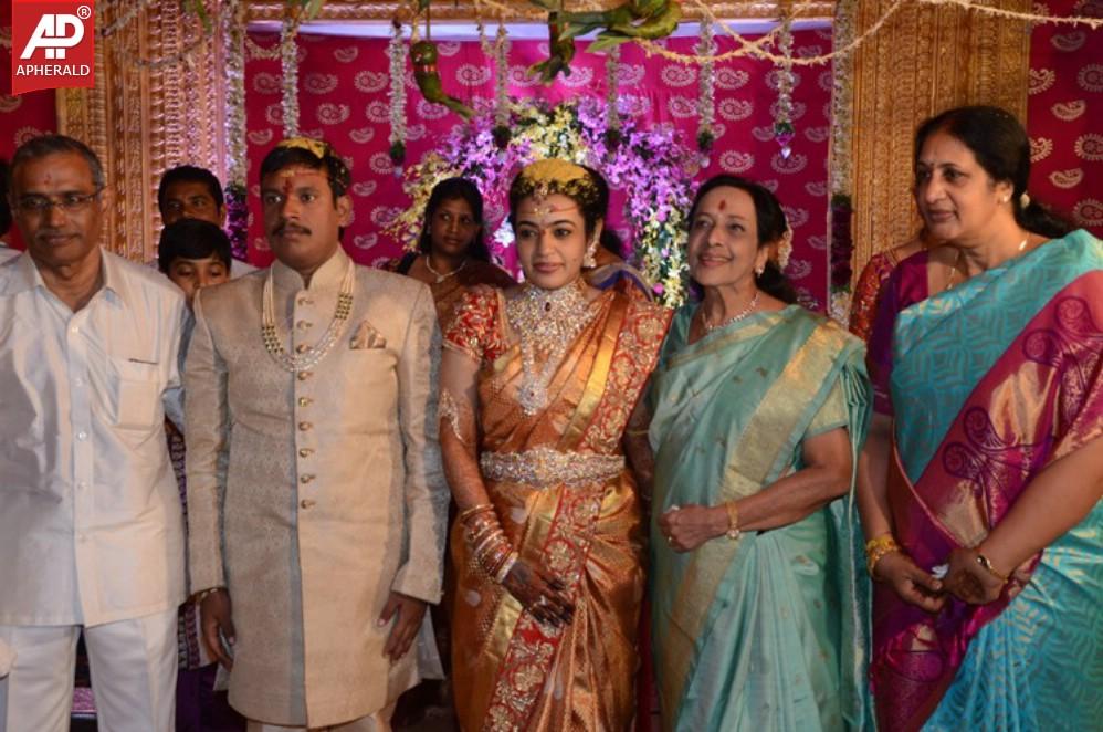 Nandamuri Mohana Krishnas Daughter Marriage Pics