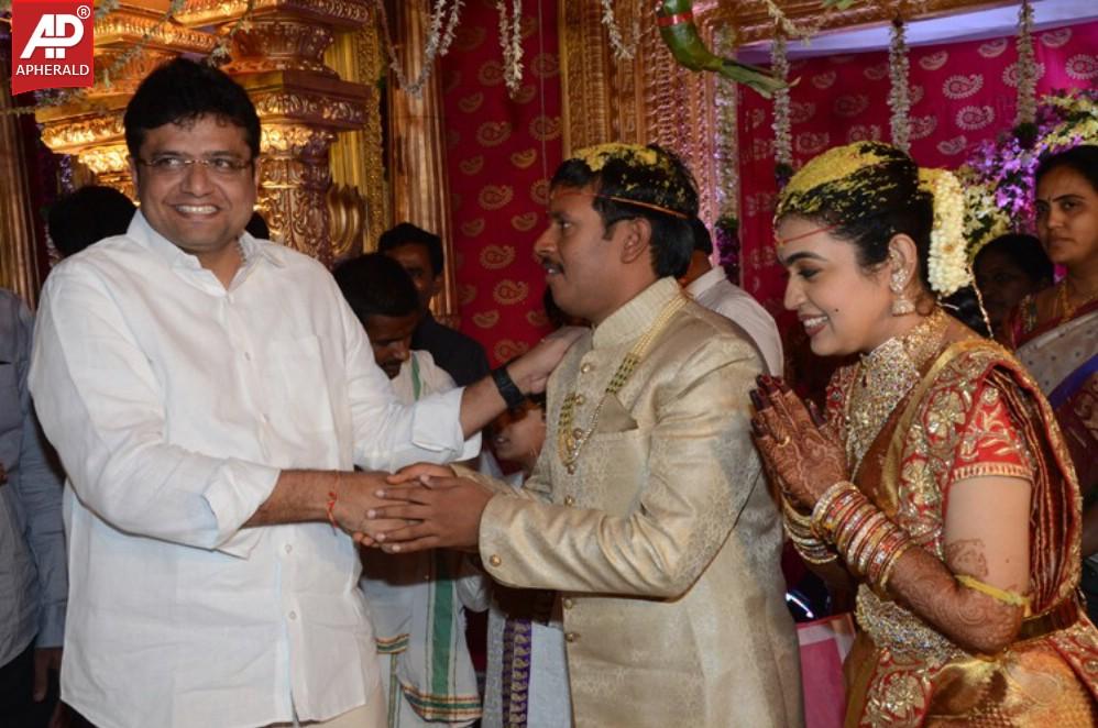 Nandamuri Mohana Krishnas Daughter Marriage Pics