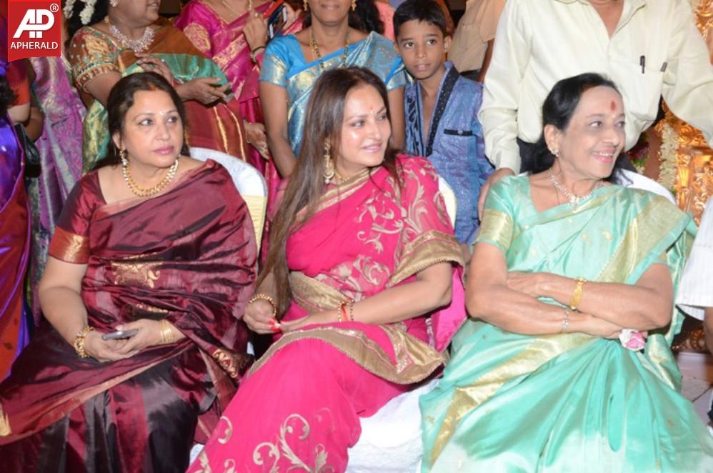 Nandamuri Mohana Krishnas Daughter Marriage Pics