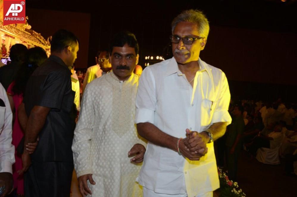 Nandamuri Mohana Krishnas Daughter Marriage Pics