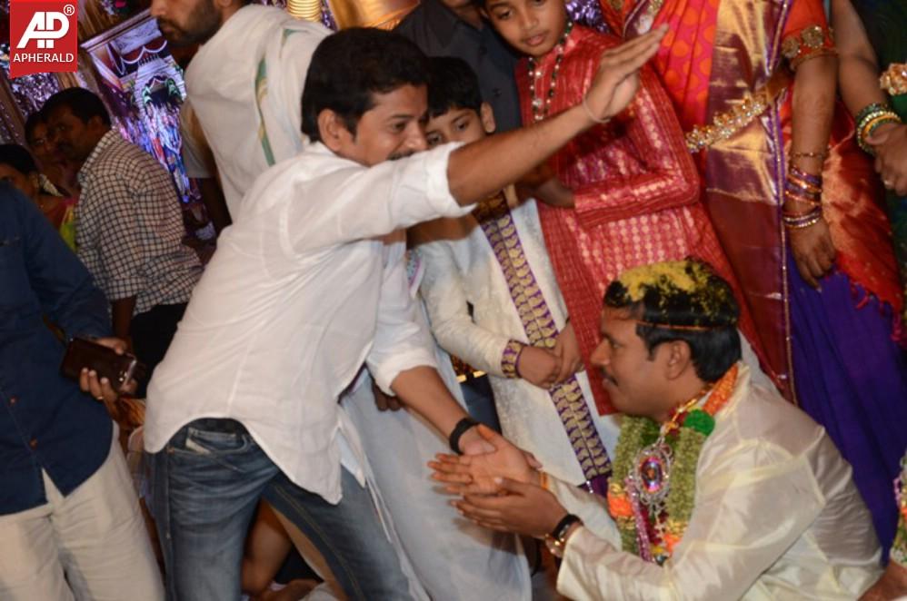 Nandamuri Mohana Krishnas Daughter Marriage Pics