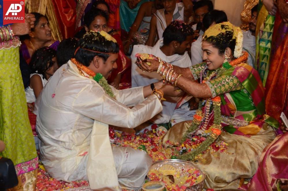 Nandamuri Mohana Krishnas Daughter Marriage Pics