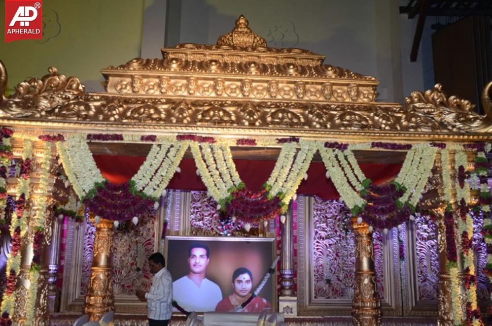 Nandamuri Mohana Krishnas Daughter Marriage Pics