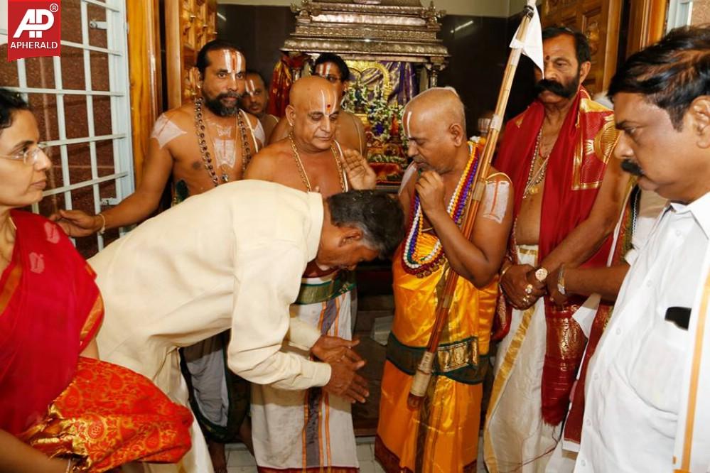 Nara Chandrababu Naidu Visited Tirumala