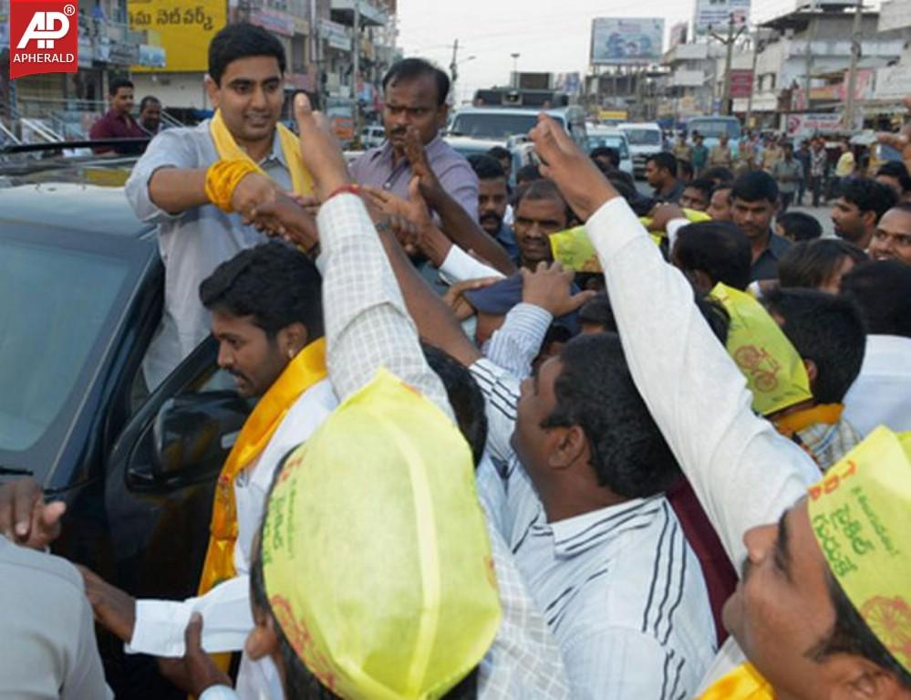 Nara Lokesh Speech In Balapur Road Show