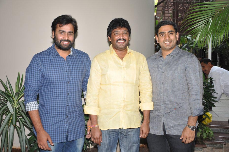 Nara Rohit At Nara Lokesh Birthday Celebrations Photos