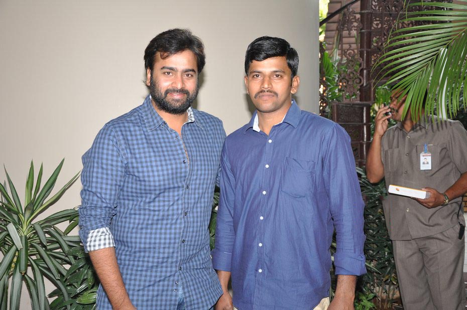 Nara Rohit At Nara Lokesh Birthday Celebrations Photos