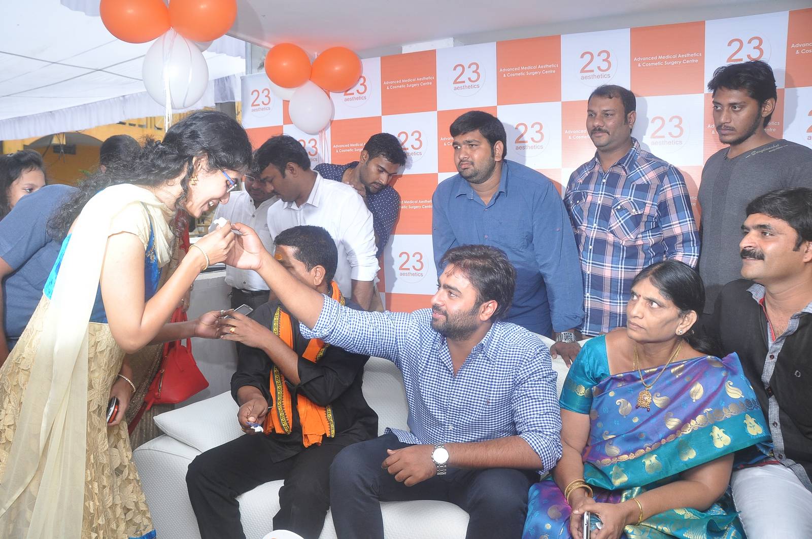 Nara Rohit Launch 23 Aesthetics Clinic