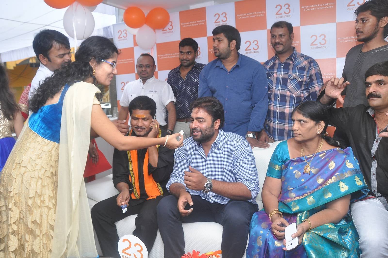 Nara Rohit Launch 23 Aesthetics Clinic