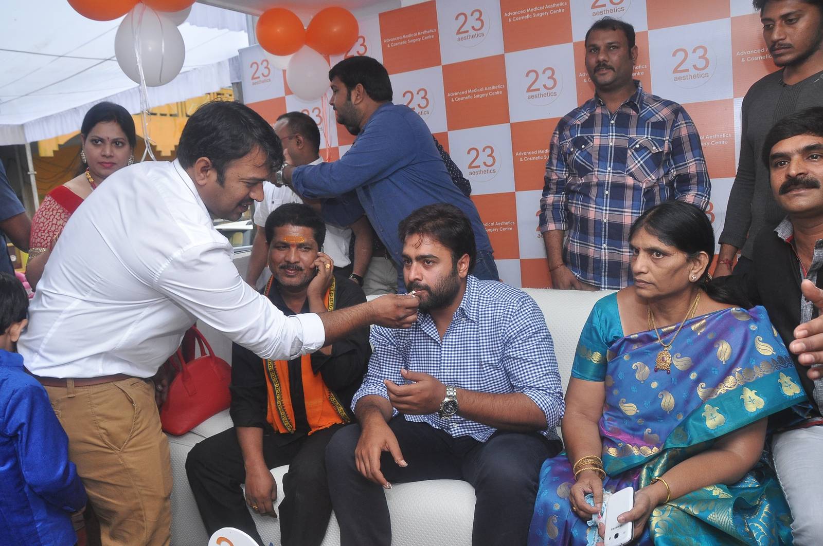 Nara Rohit Launch 23 Aesthetics Clinic