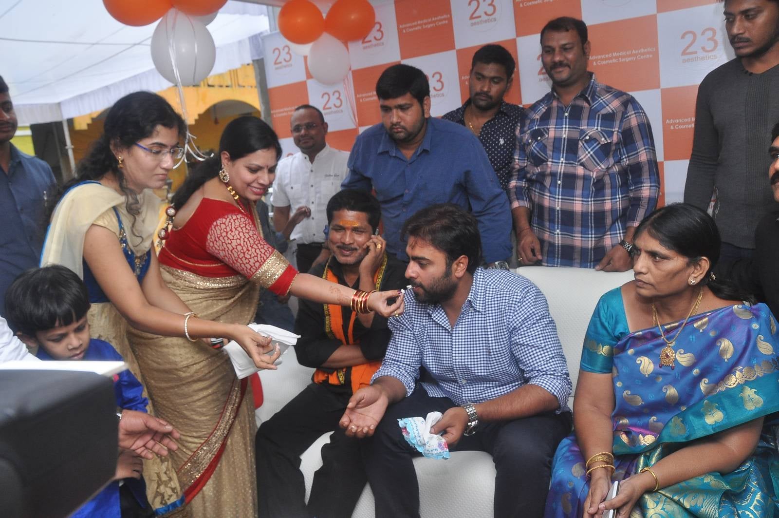 Nara Rohit Launch 23 Aesthetics Clinic