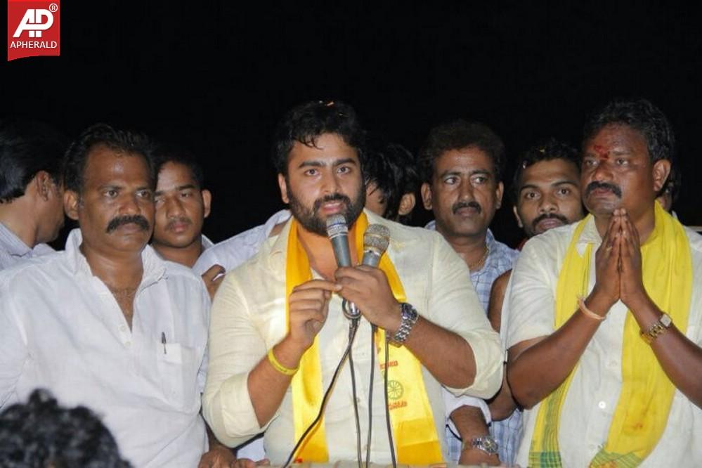 Nara Rohith Campaigns for TDP