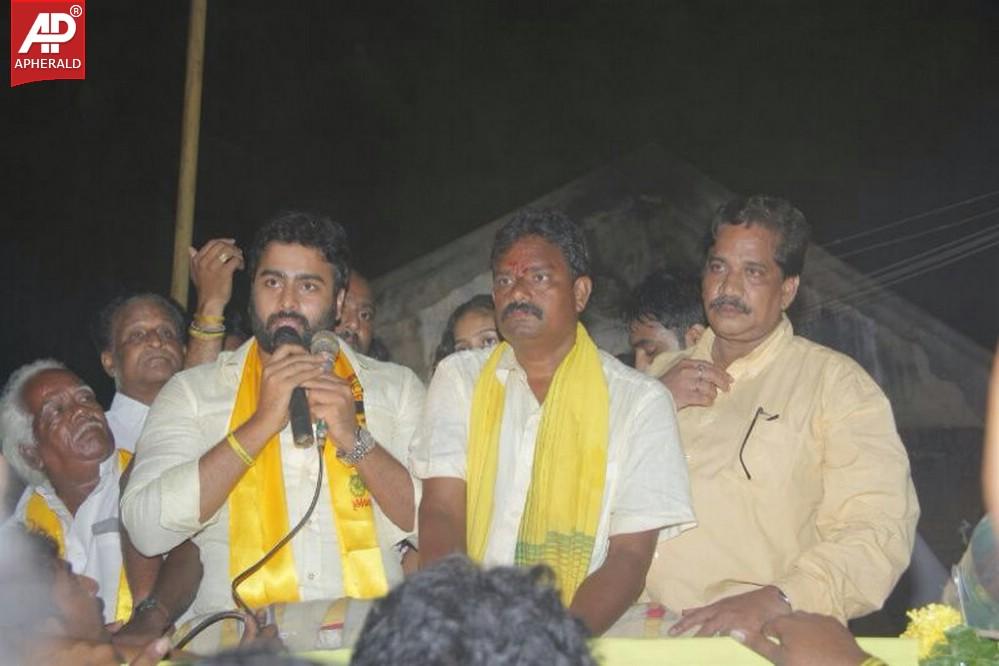 Nara Rohith Campaigns for TDP