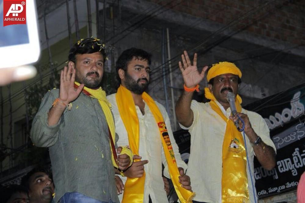 Nara Rohith Campaigns for TDP