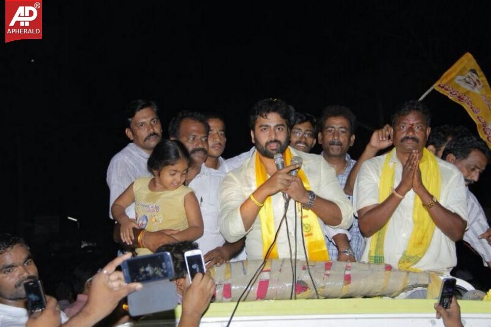 Nara Rohith Campaigns for TDP