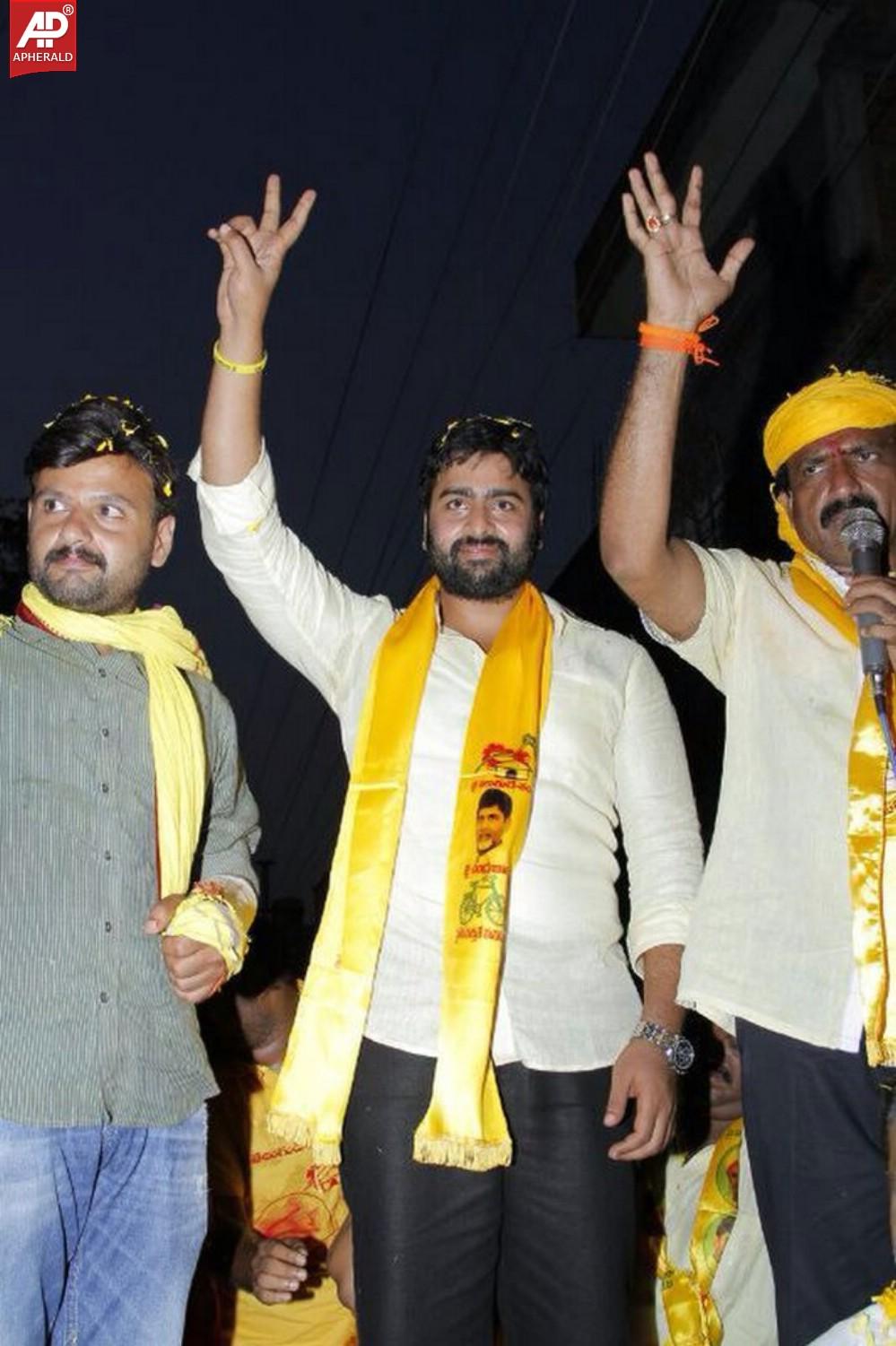 Nara Rohith Campaigns for TDP