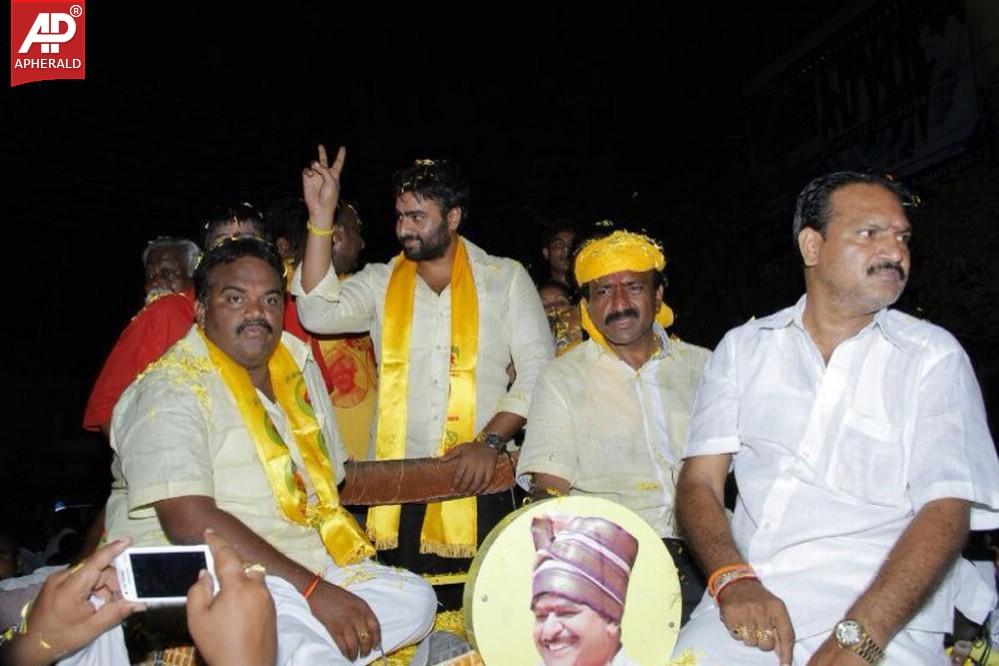 Nara Rohith Campaigns for TDP