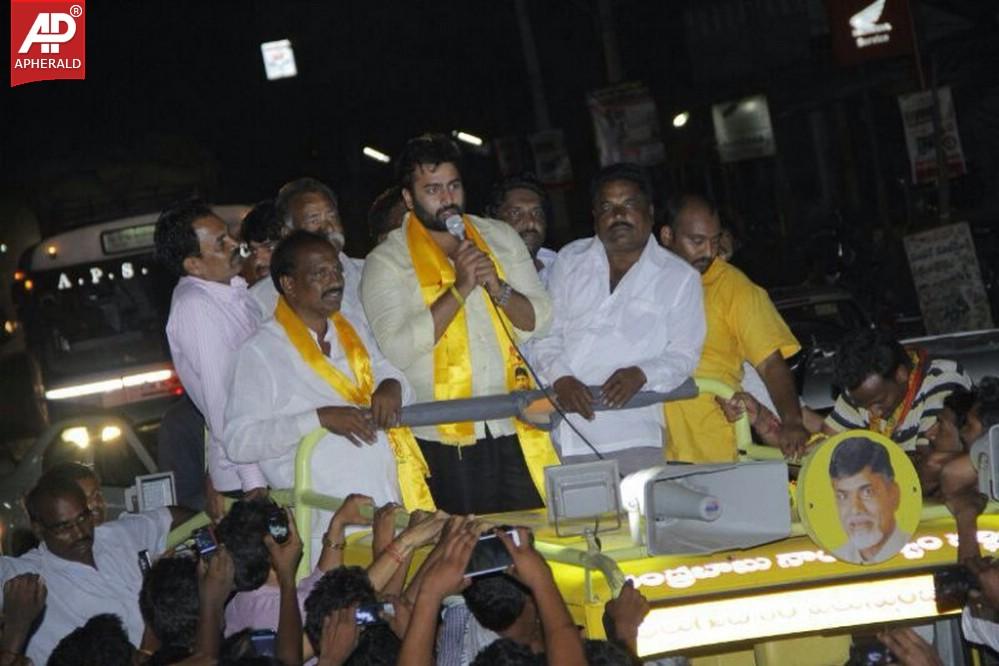 Nara Rohith Campaigns for TDP