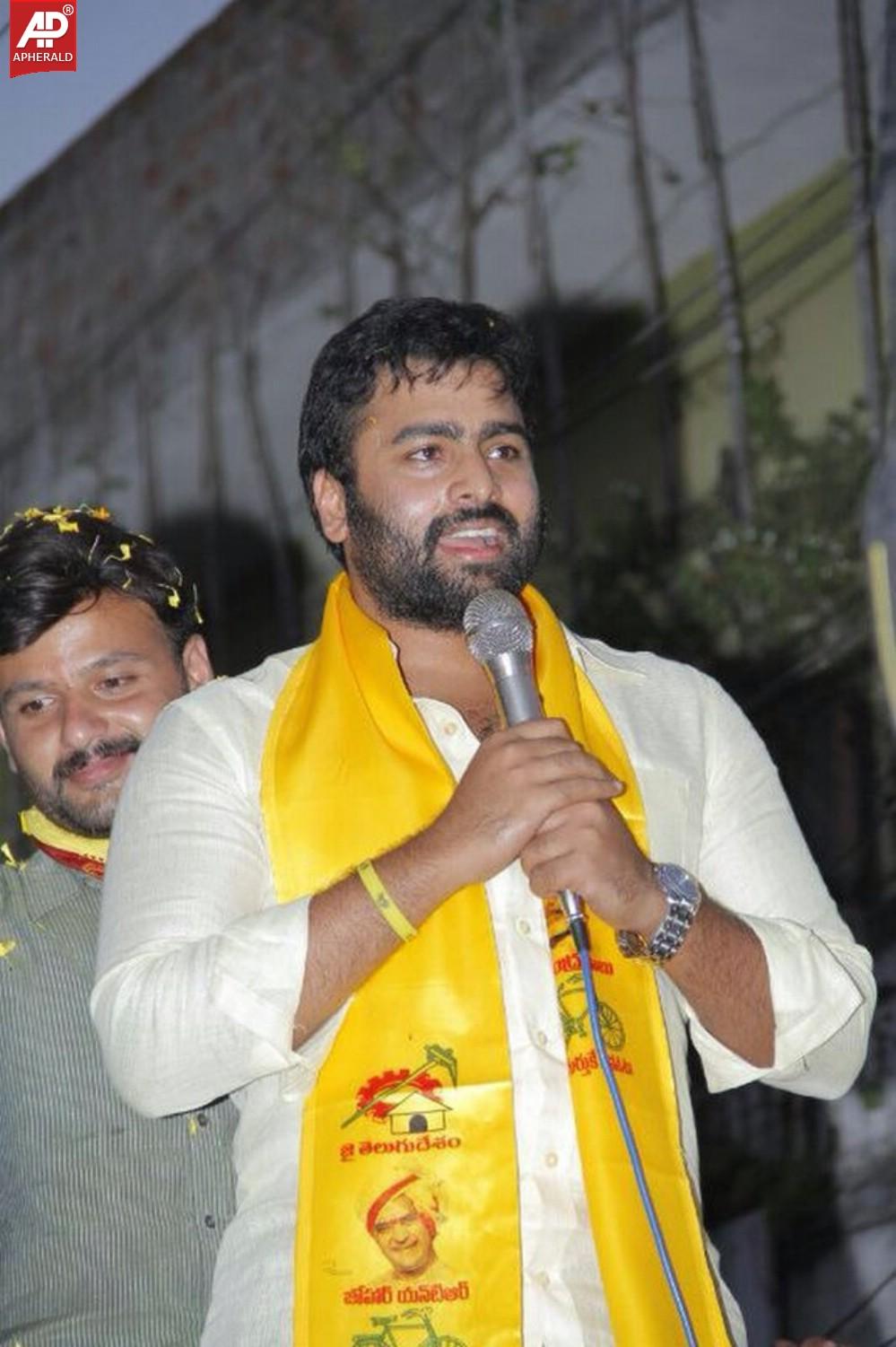 Nara Rohith Campaigns for TDP