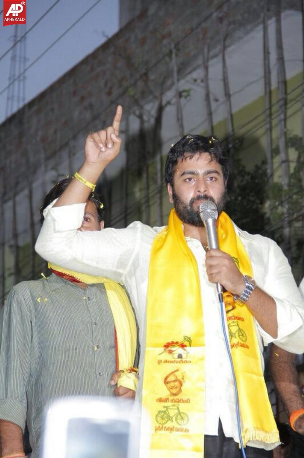 Nara Rohith Campaigns for TDP