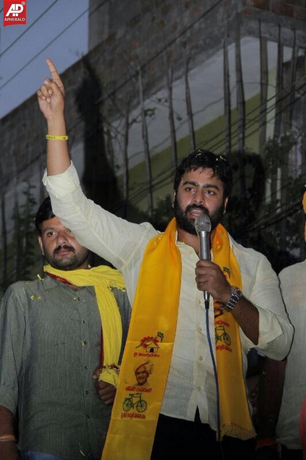 Nara Rohith Campaigns for TDP