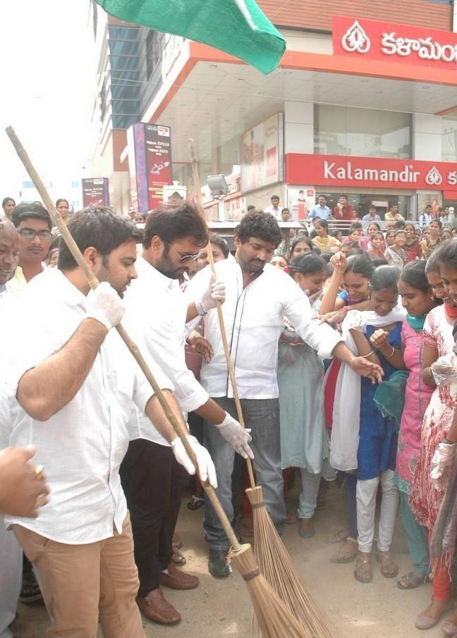 Nara Rohith Participates in Swachh Bharat