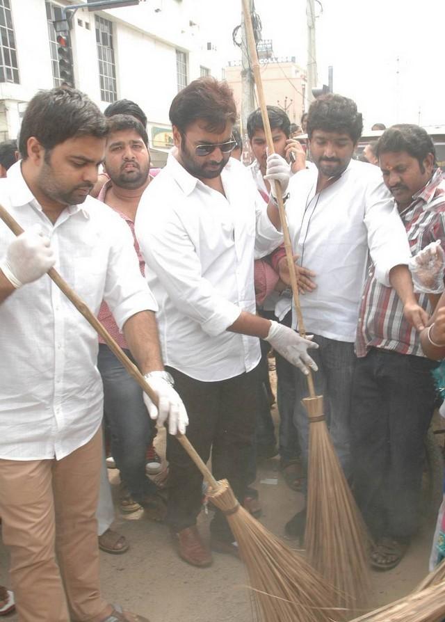 Nara Rohith Participates in Swachh Bharat