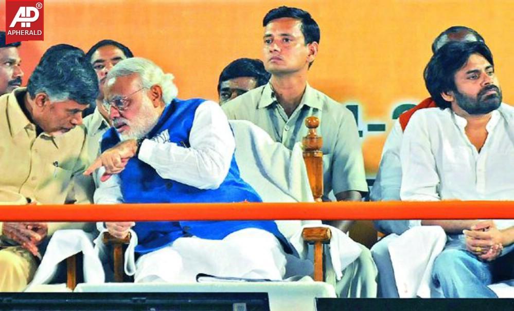 Narendra Modi Speech Photos in Hyderabad