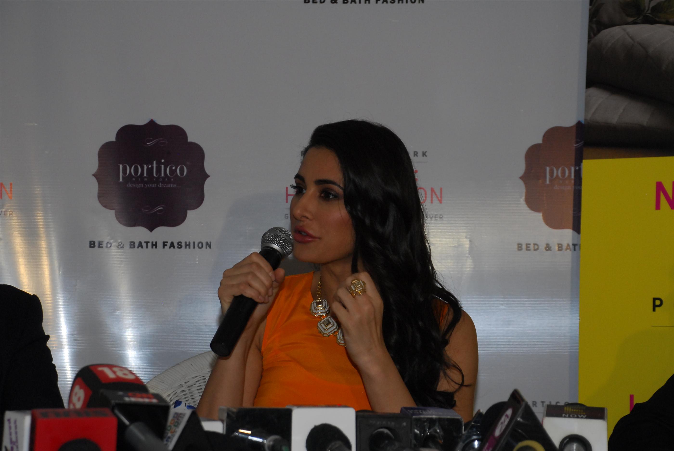 Nargis Fakhri Launch Portico Mission Home Fashion