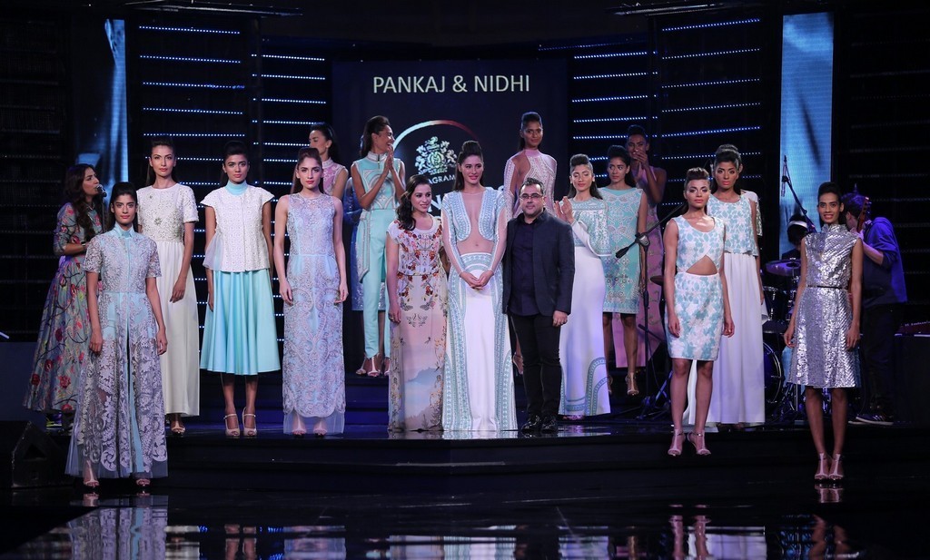 Nargis Fakhri Ramp Walk Blenders Pride Fashion Show 2014